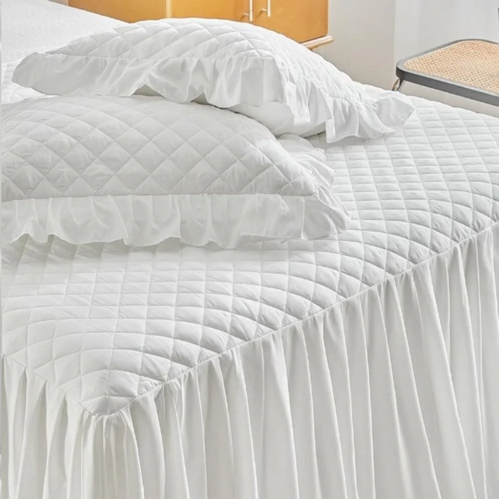 Ruffle Skirt Bedspread Set - 30